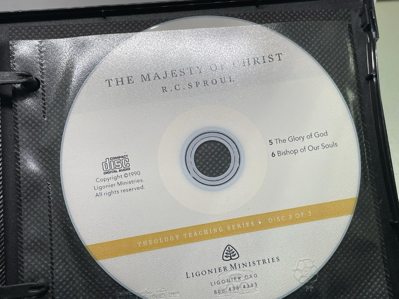 Majesty of Christ RC SPROUL USED CDs (3 Audio CDs) Ligonier Ministries