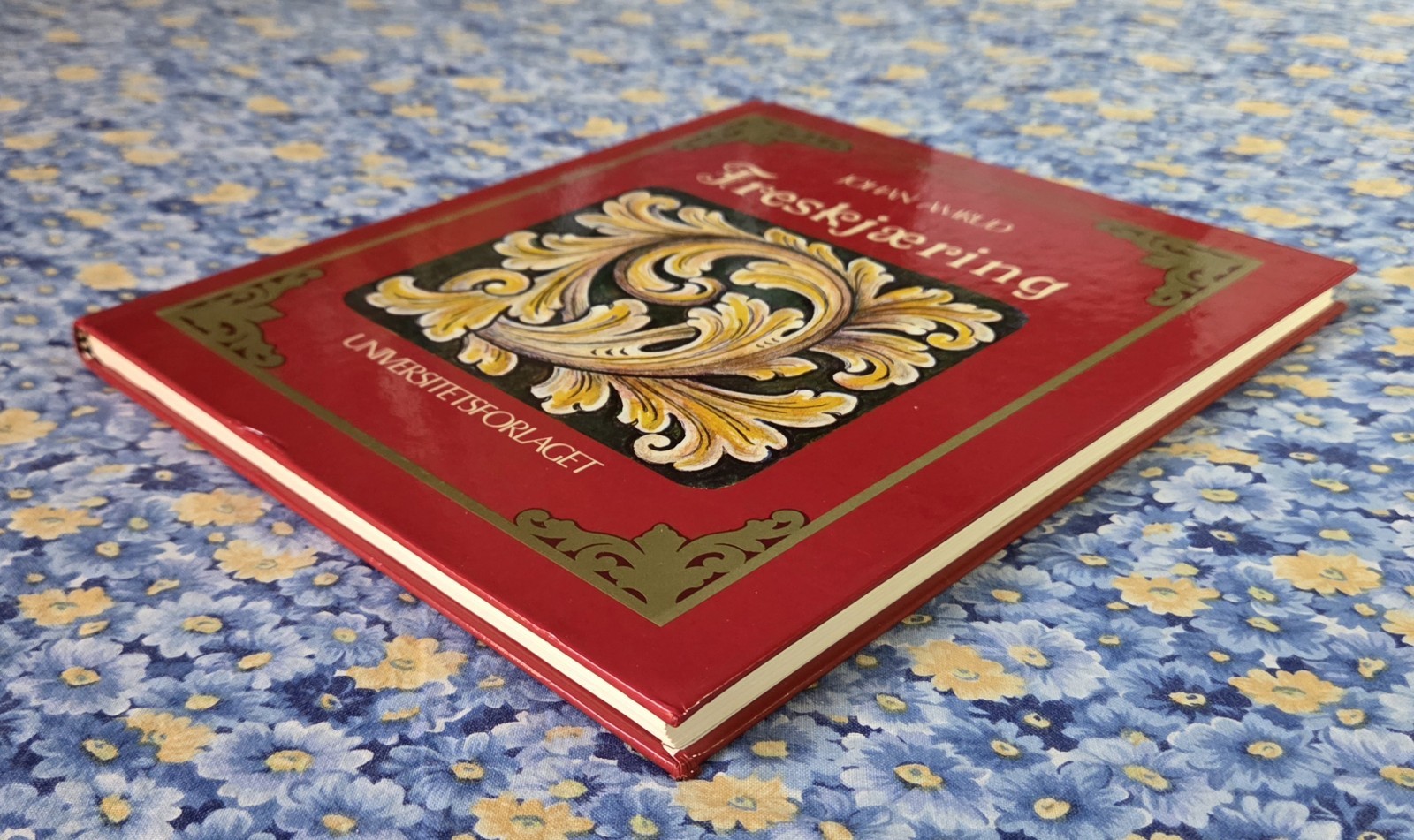 Woodcarving, Treskjaering, Johan Amrud, 1998, HC, Norwegian Edition