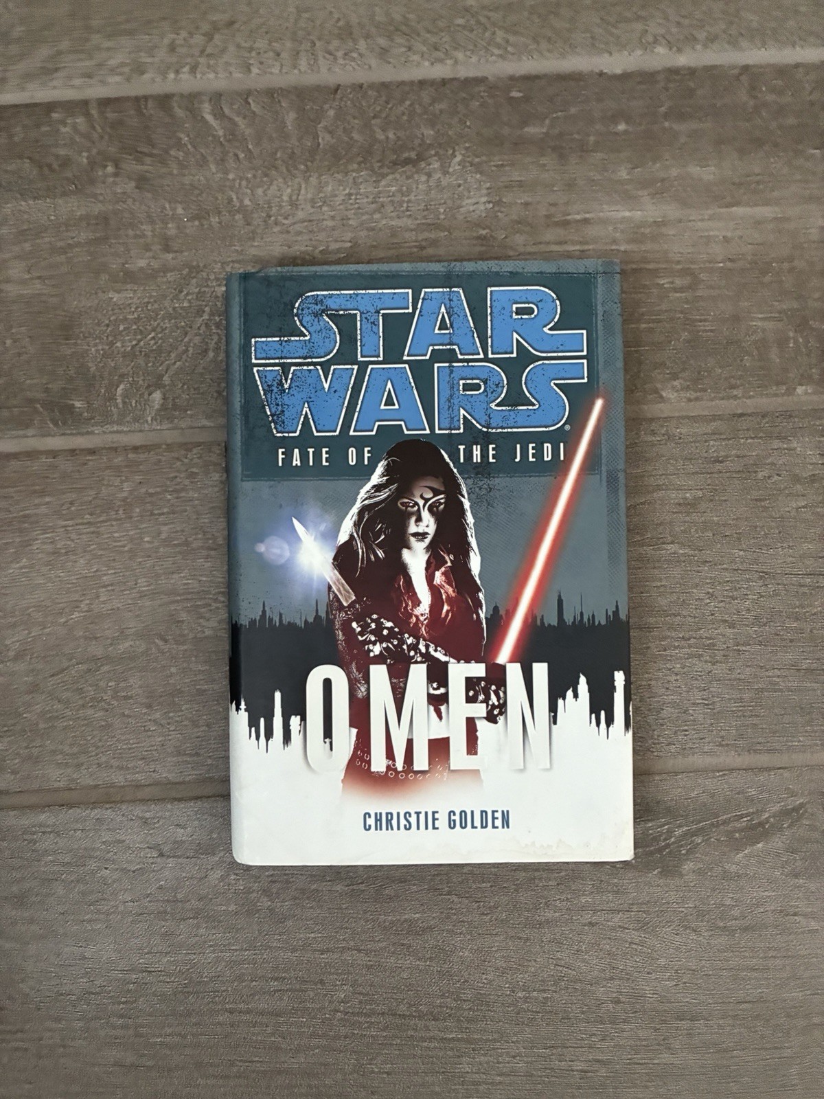 Star Wars Fate of the Jedi Omen Book by Christie Golden 2009 First Ed Room Decor