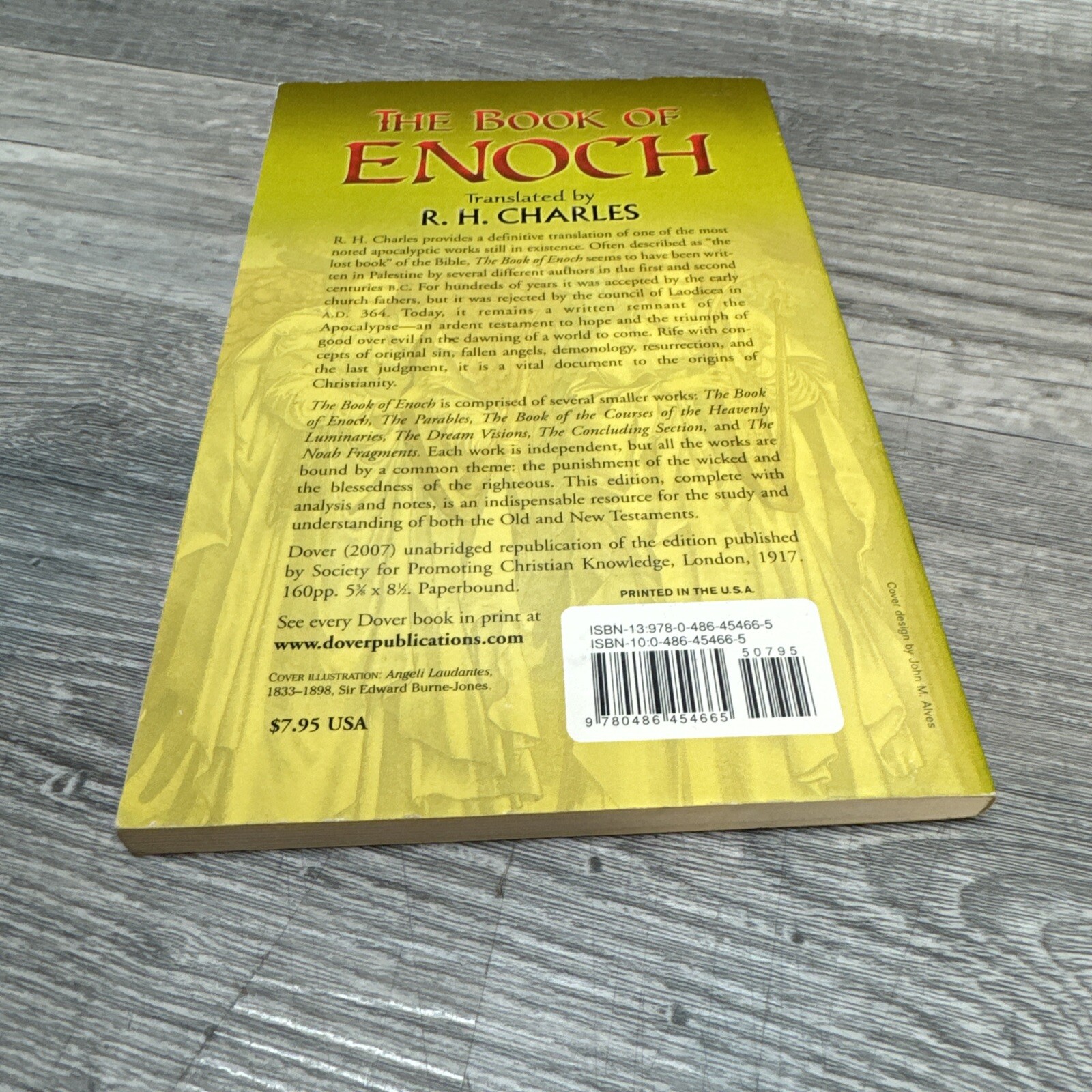 The Book of Enoch (Dover Occult) – Paperback By Charles, R. H. – VGUC