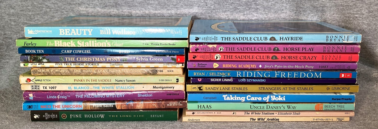 Horse Equestrian Books 29 in Lot 5HC & 24PB Chapter Picture Riding Veterinarian