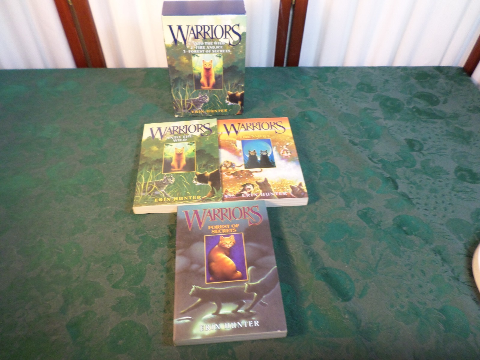 2004-3 Vol. Paperback Book Box Set-Warriors-Erin Hunter