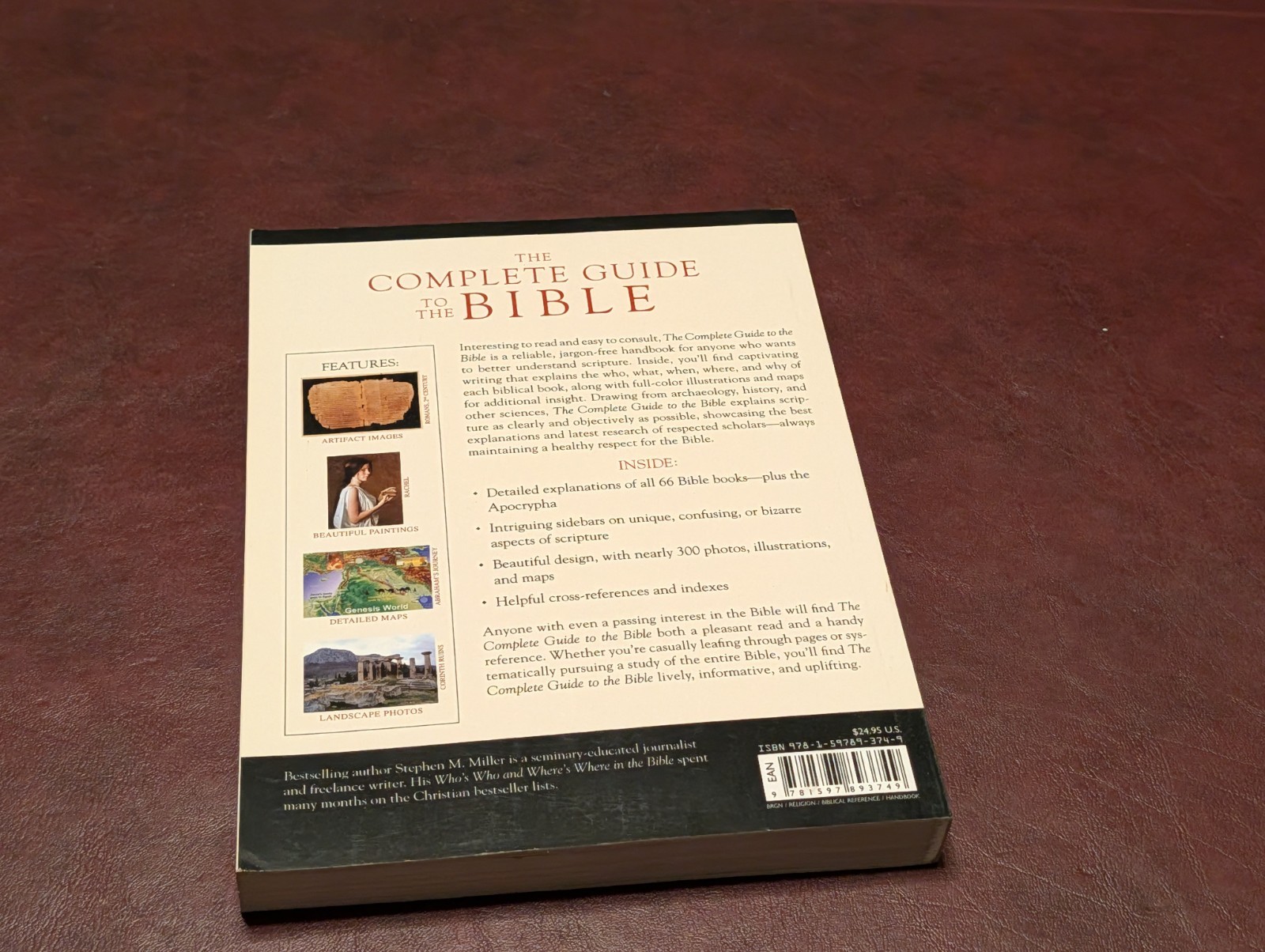 The Complete Guide to the Bible – Paperback By Stephen M. Miller – GOOD