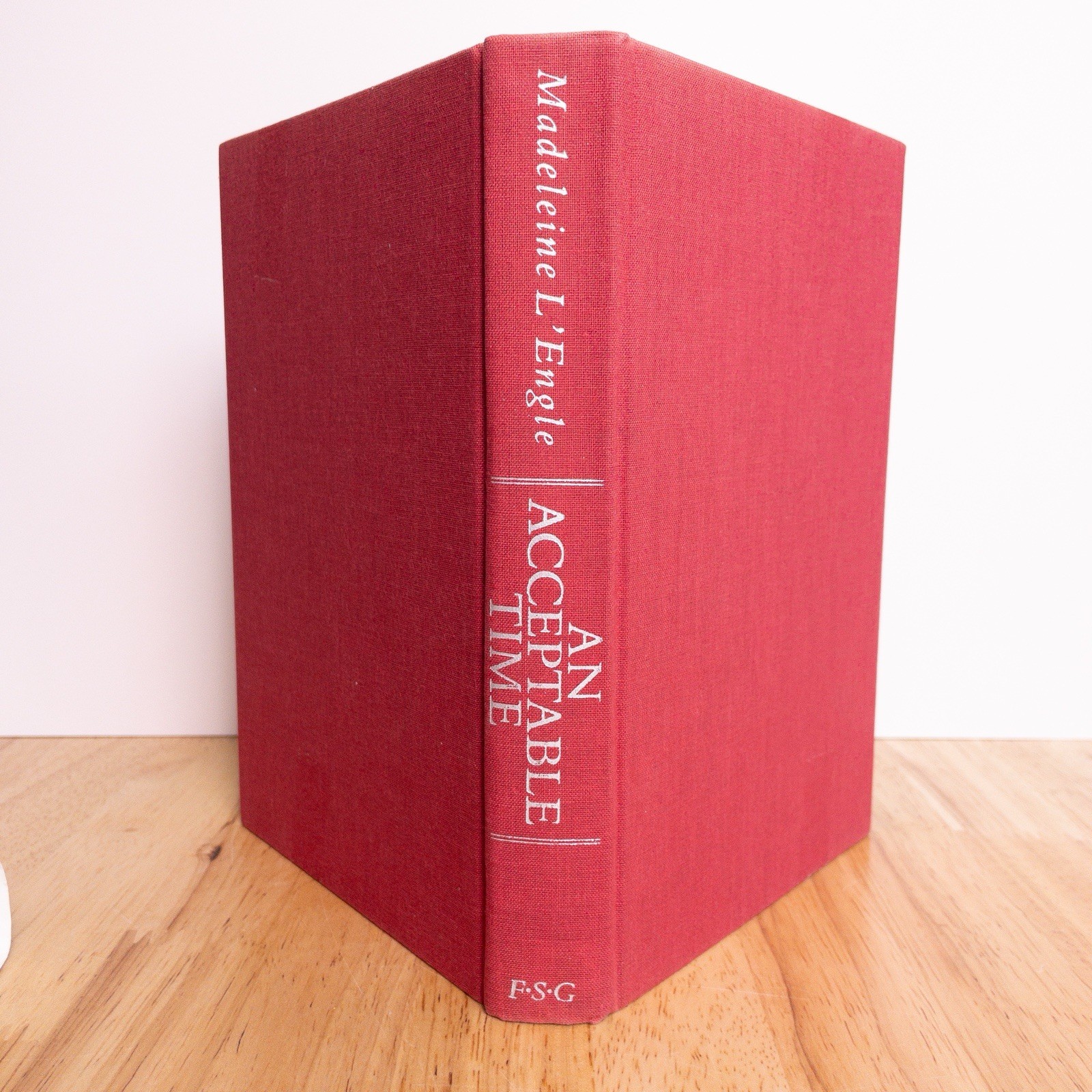AN ACCEPTABLE TIME Madeleine L’Engle First Edition 1st Printing 1989 HB/DJ