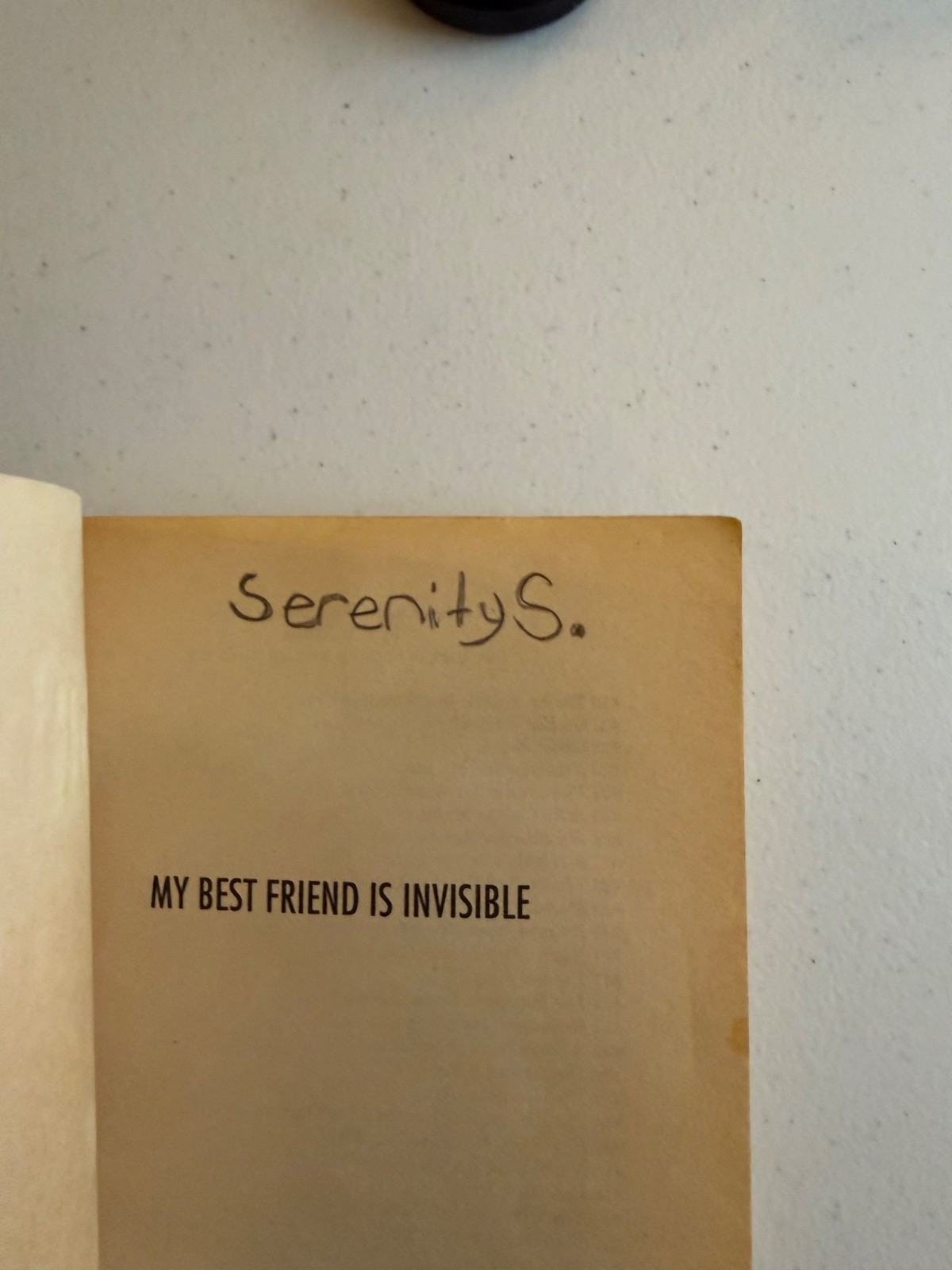 R.L. Stine Goosebumps – My Best Friend is Invisible #57 See Description