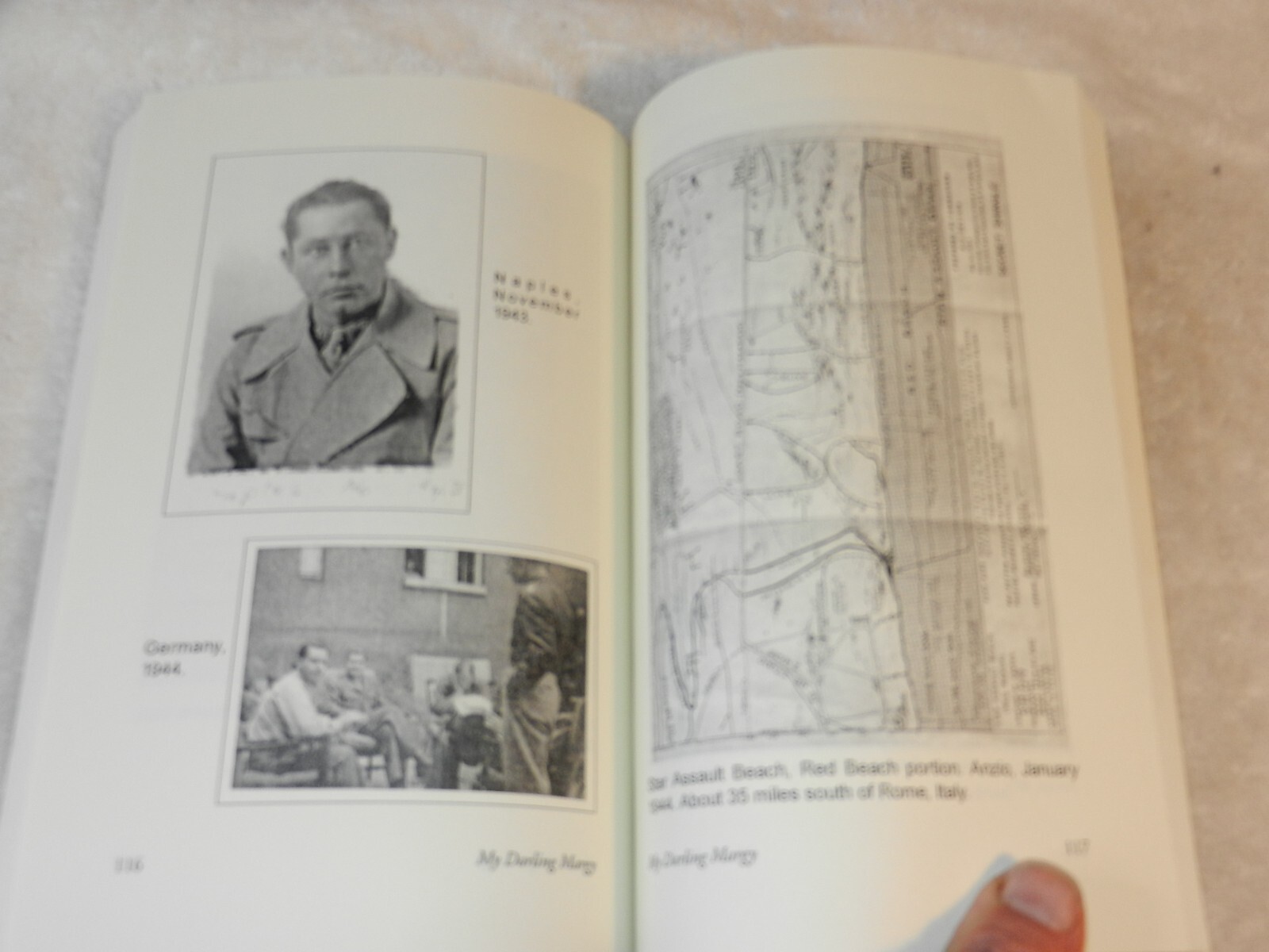 WW II ETO 2nd Auxiliary Surgical Group Doctor „MY DARLING MARGY“