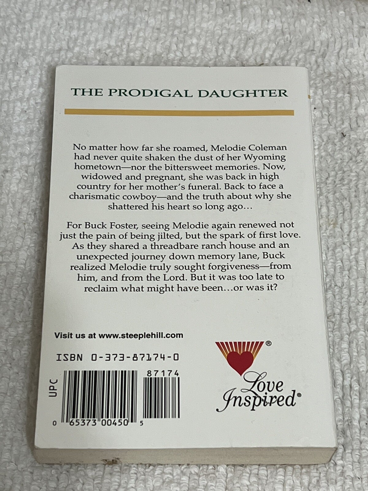 Steeple Hill Love Inspired Series Lot 4 Paperback Books