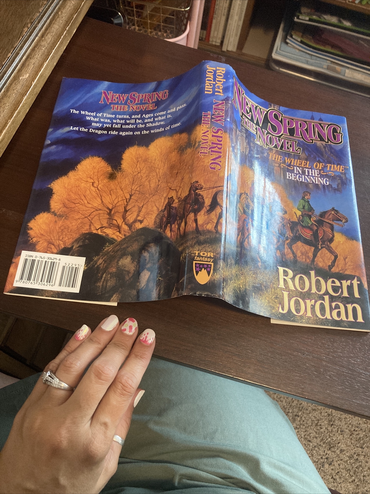 Wheel of Time Ser.: New Spring: The Novel by Robert Jordan 2004 Hardcover 1st Ed
