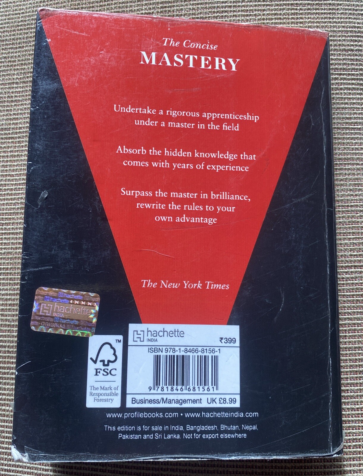 Robert Greene The Concise Mastery (Paperback) (UK IMPORT) ACCEPTABLE