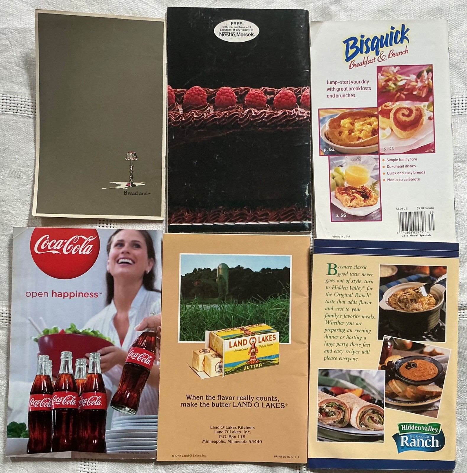 Lot of 60+ Vntg Advertising Cookbook Booklet Pamphlet Recipes 1930s – 2000s