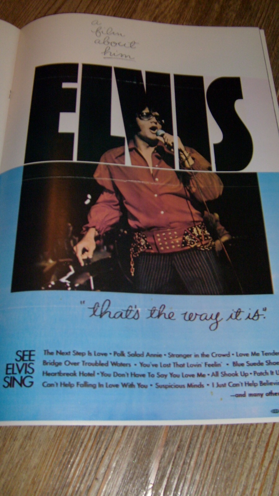 Elvis Presley Poster Book 1977 New Series 16.5 by 11 Inches 22 Posters
