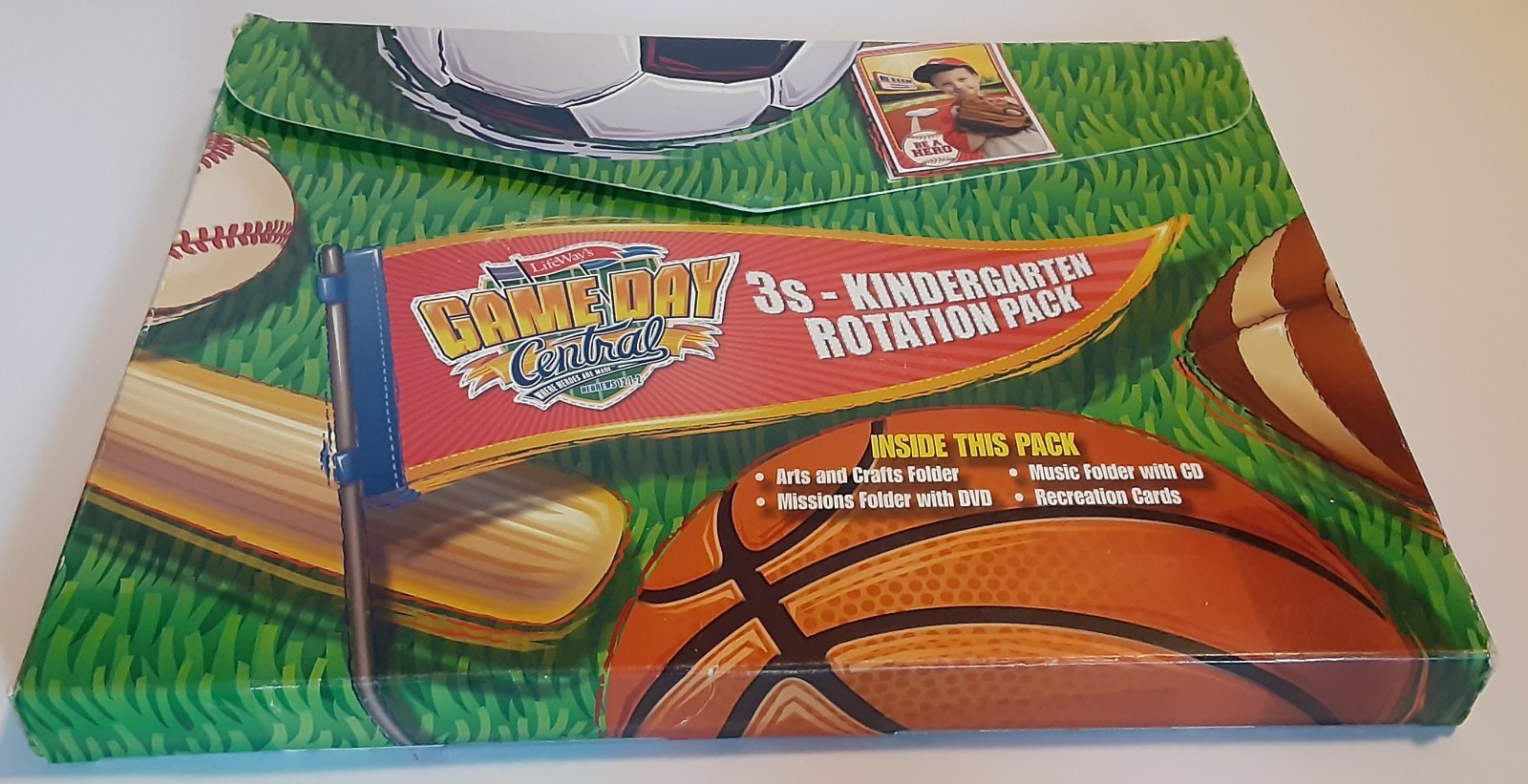 Lifeway’s Game Day Central 2007 VBS 3s Kindergarten Rotation Pack DVD/CD/CD-Rom