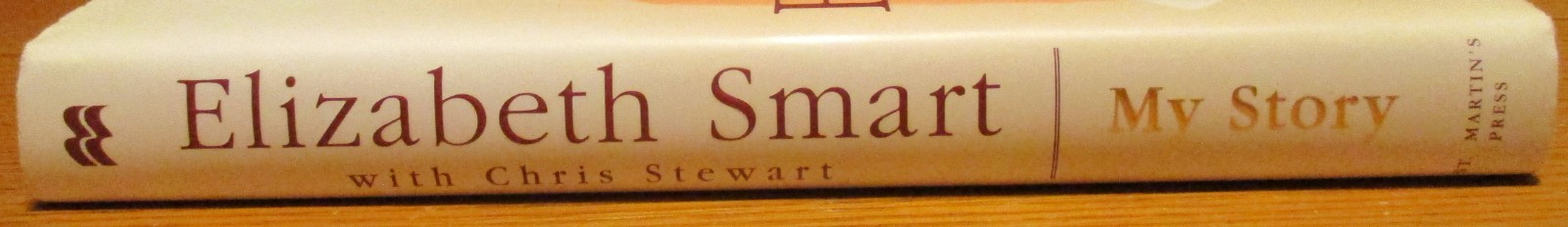 2013 My Story by Elizabeth Smart SIGNED First Edition Hardcover Book D/J