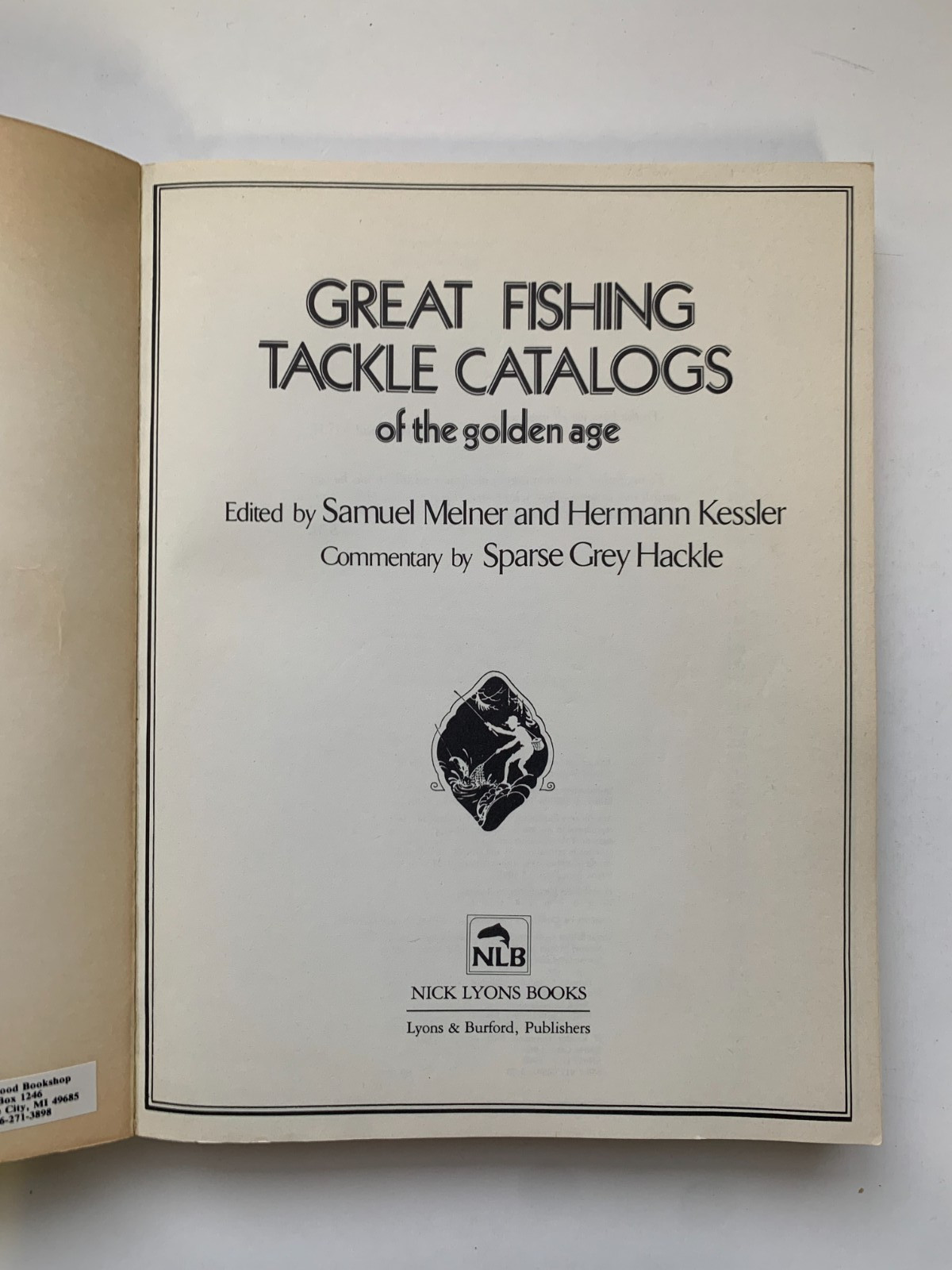 GREAT FISHING TACKLE CATALOGS OF GOLDEN AGE Melner & Kessler, Sparse Hackle 1990
