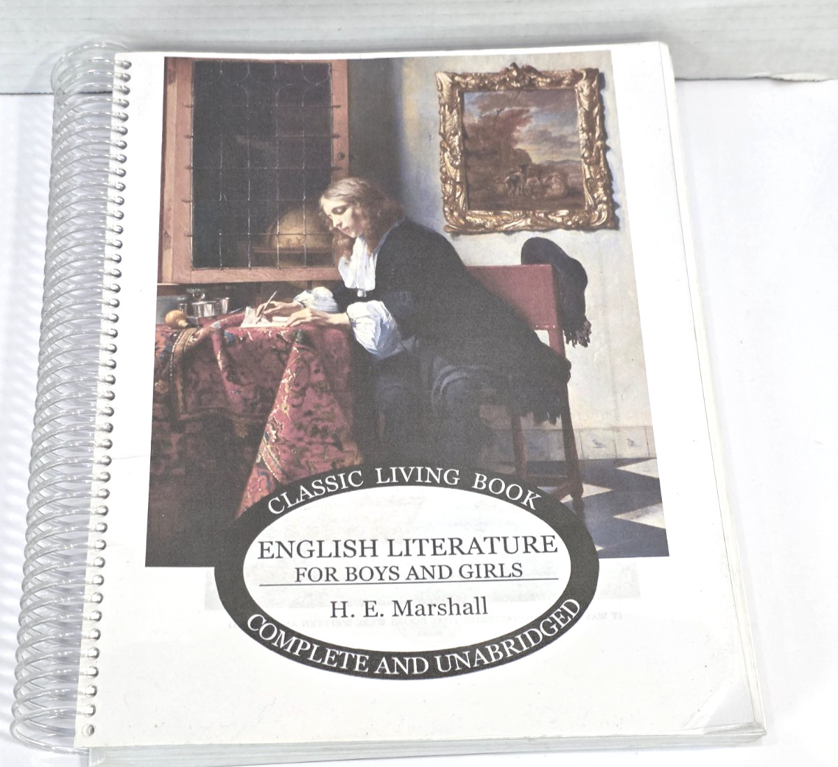 English Literature for Boys & Girls H.E. Marshall Classic Living SPIRAL BOUND