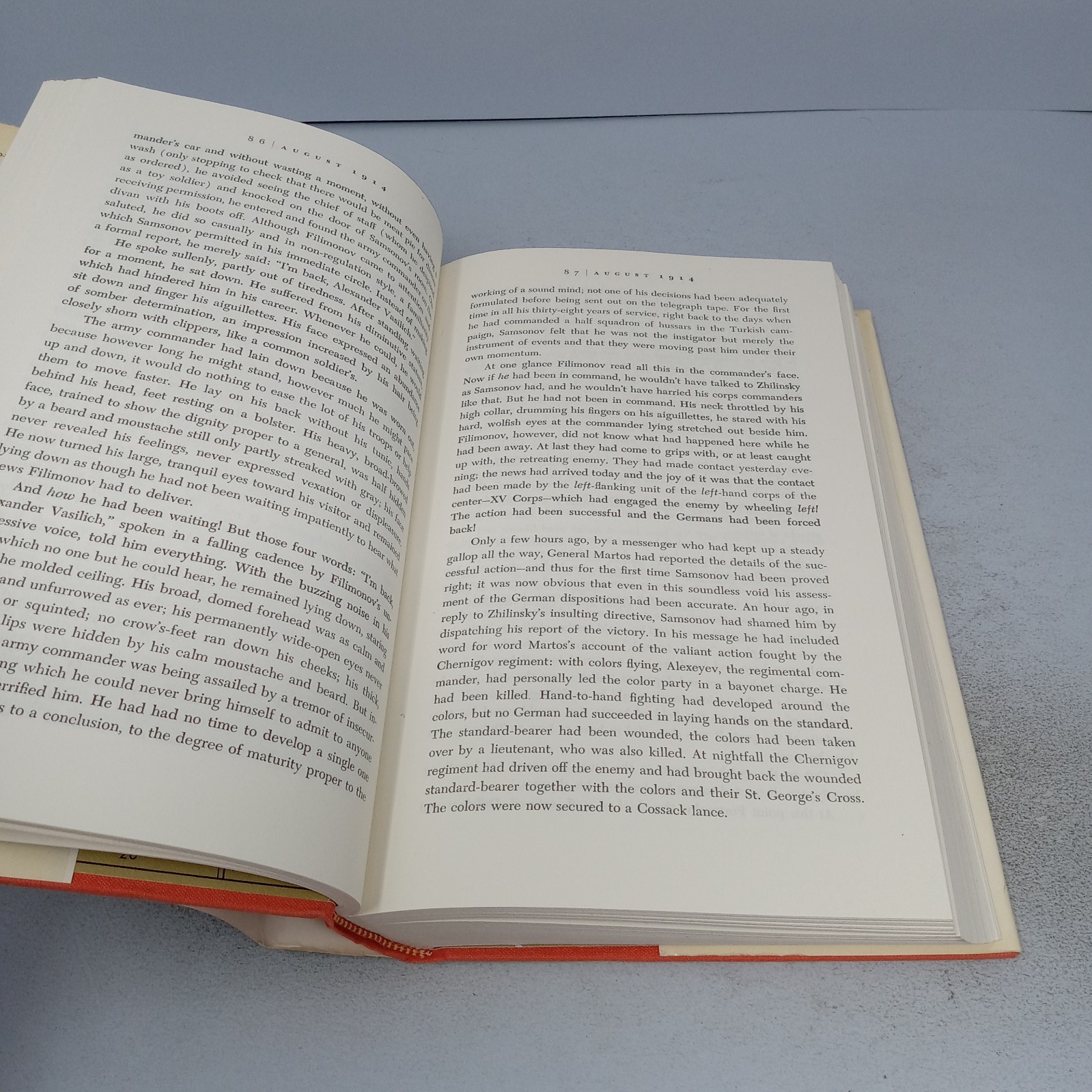August 1914: 1972 Farrar, Straus & Giroux Hardcover by Aleksandr Solzhenitsyn