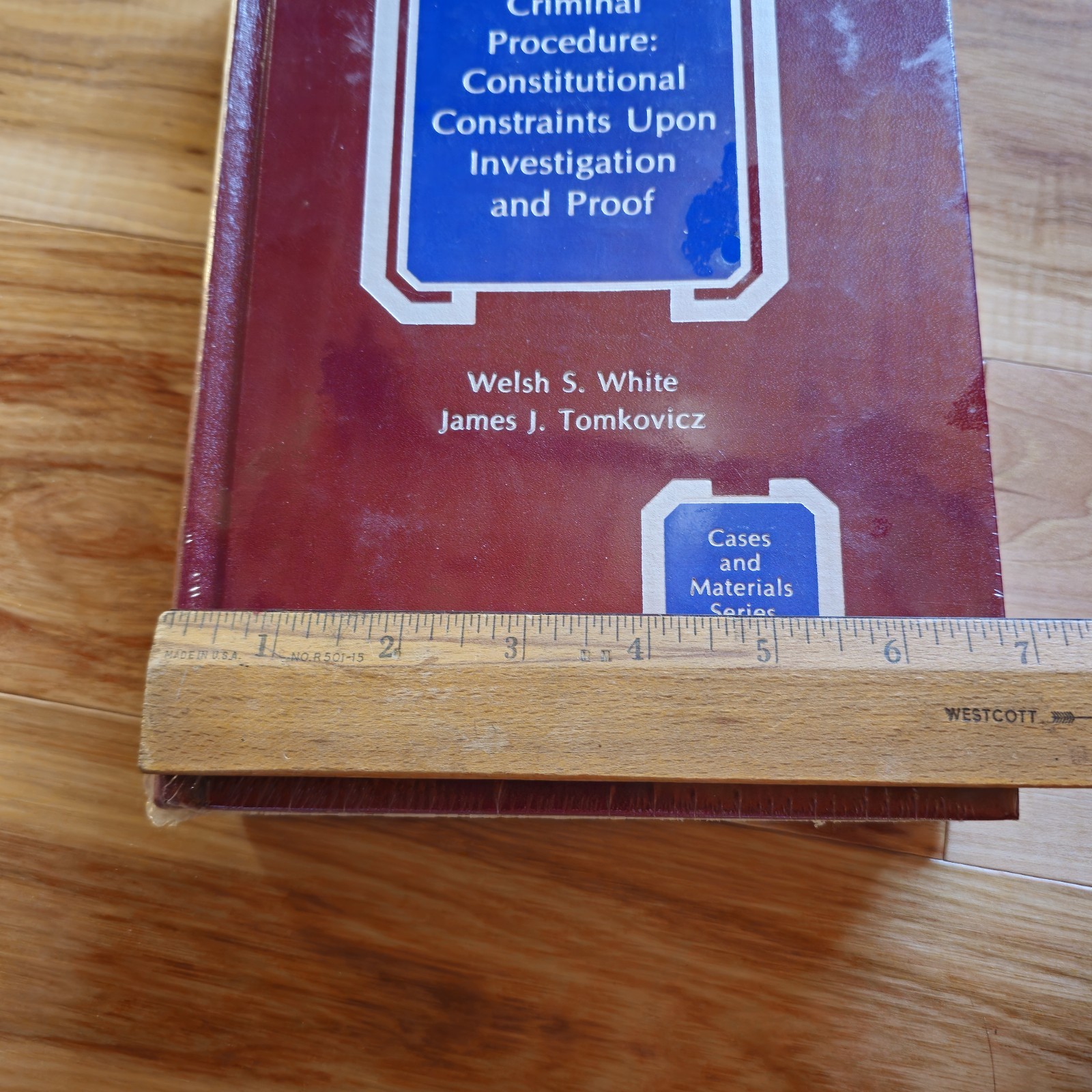 Criminal Procedure – Constraints Upon Investigation & Proof Hardcover Textbook