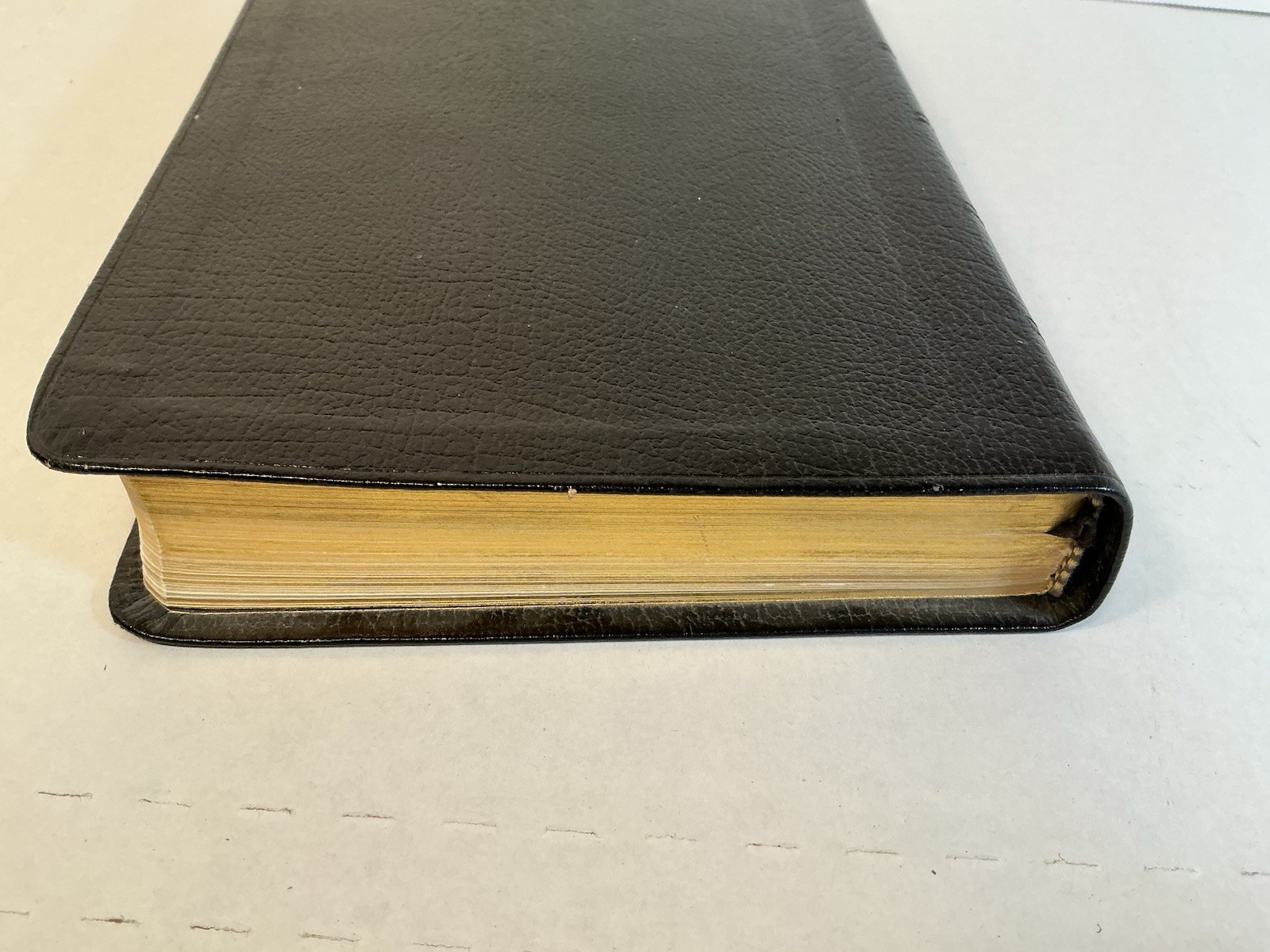Amplified Bible Zondervan 1982 Bonded Leather Black Excellent UNREAD