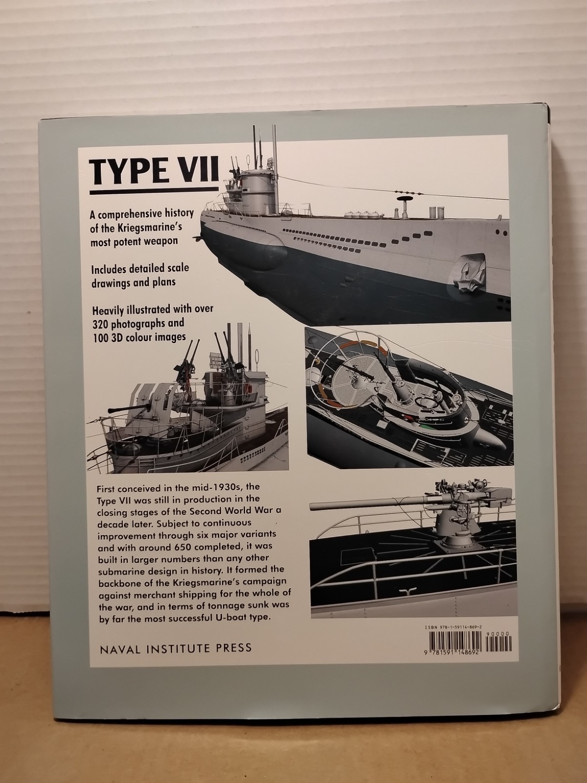 Type VII : Germany’s Most Successful U-Boats by Marek Krzysztalowicz – 2011 HCDJ