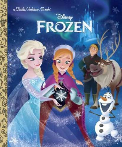Frozen (Disney Frozen) (Little Golden Book) – Hardcover – GOOD