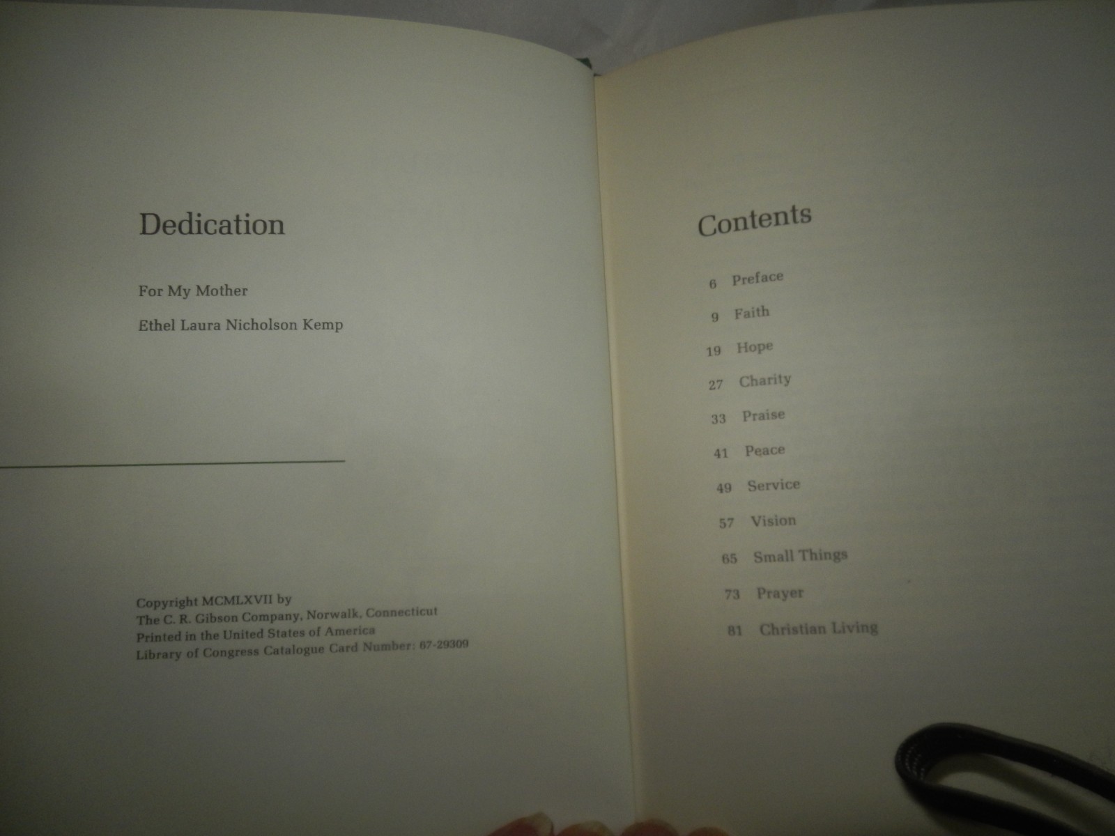 MEASURE FOR LIVING-Devotions & Poems of Affirmation-Roy Z. Kemp 88 Pages