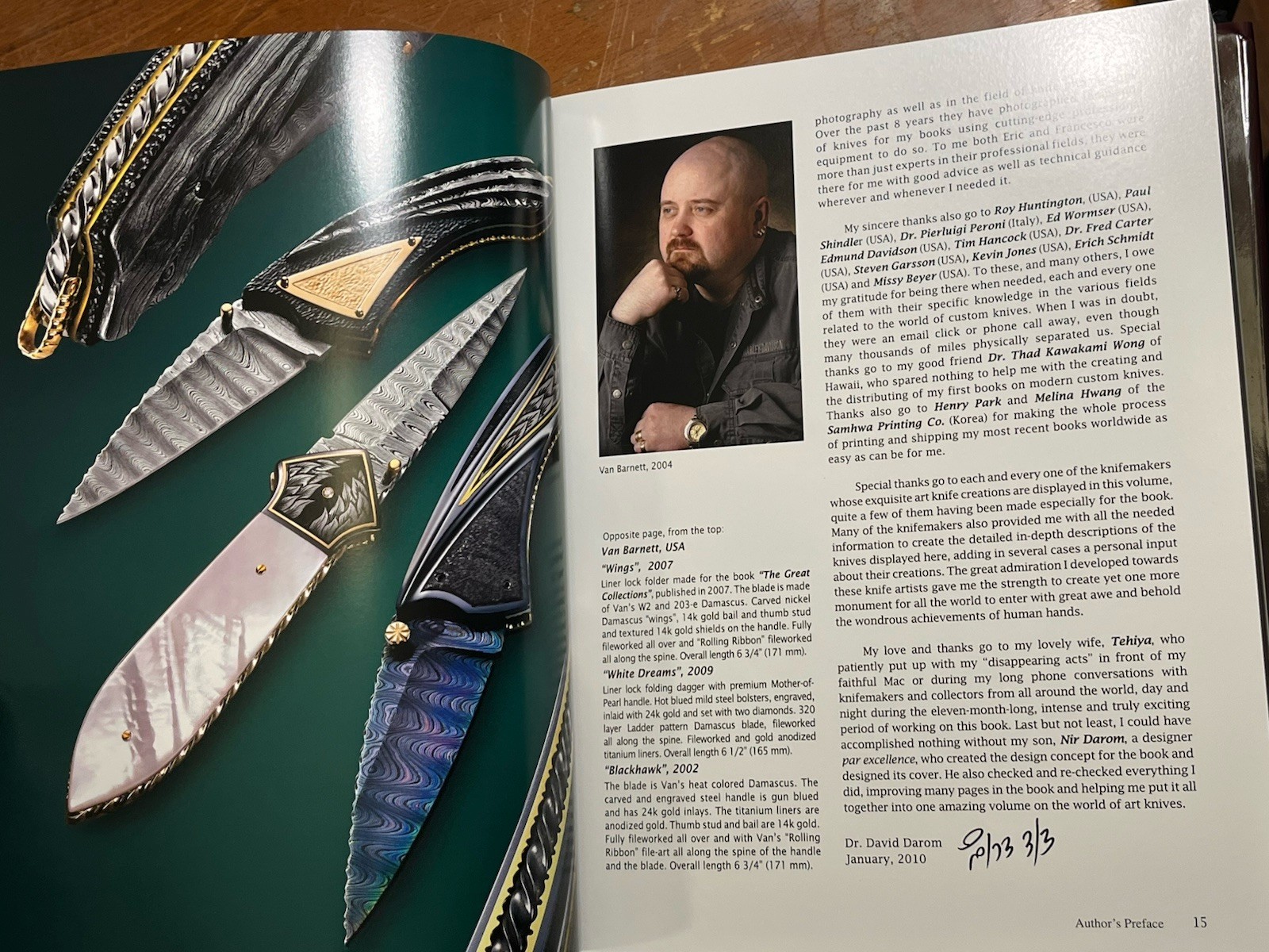 New RARE David Darom The World of Art Knives Hardcover Book – Limited to 1,000