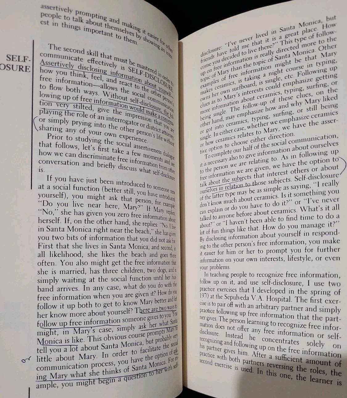 When I Say No I Feel Guilty. By Manuel J. Smith 1975 HCDJ. 1st Printing