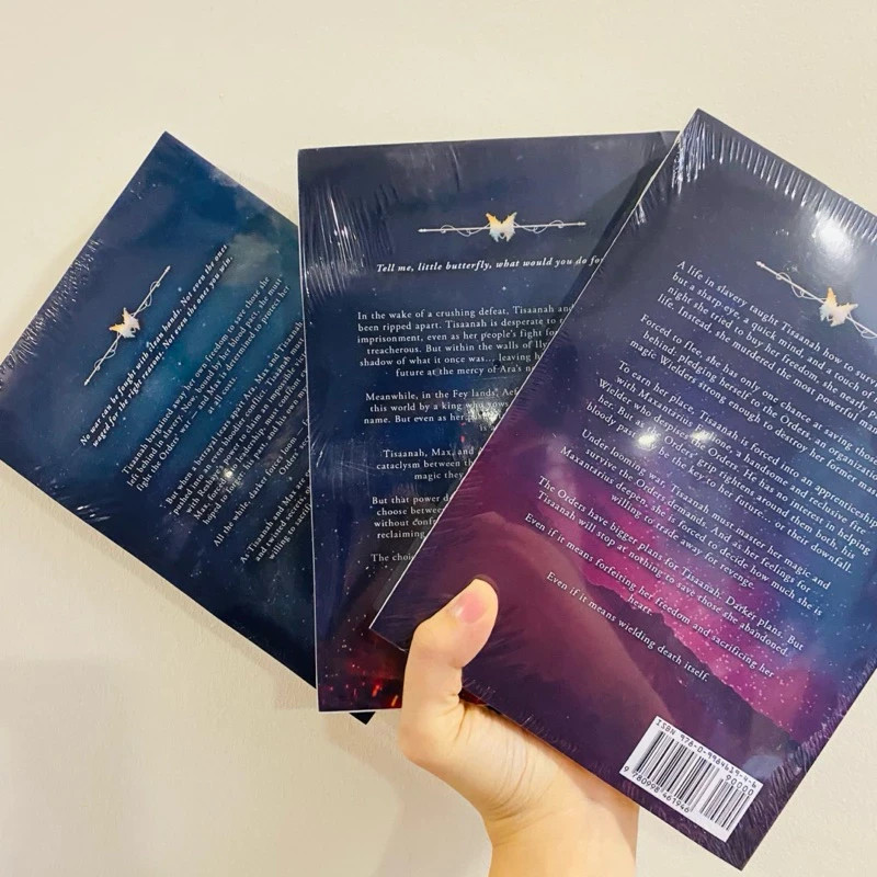 3 Books Set The War of Lost Hearts Series Indie PAPERBACK by (Carissa Broadbent)