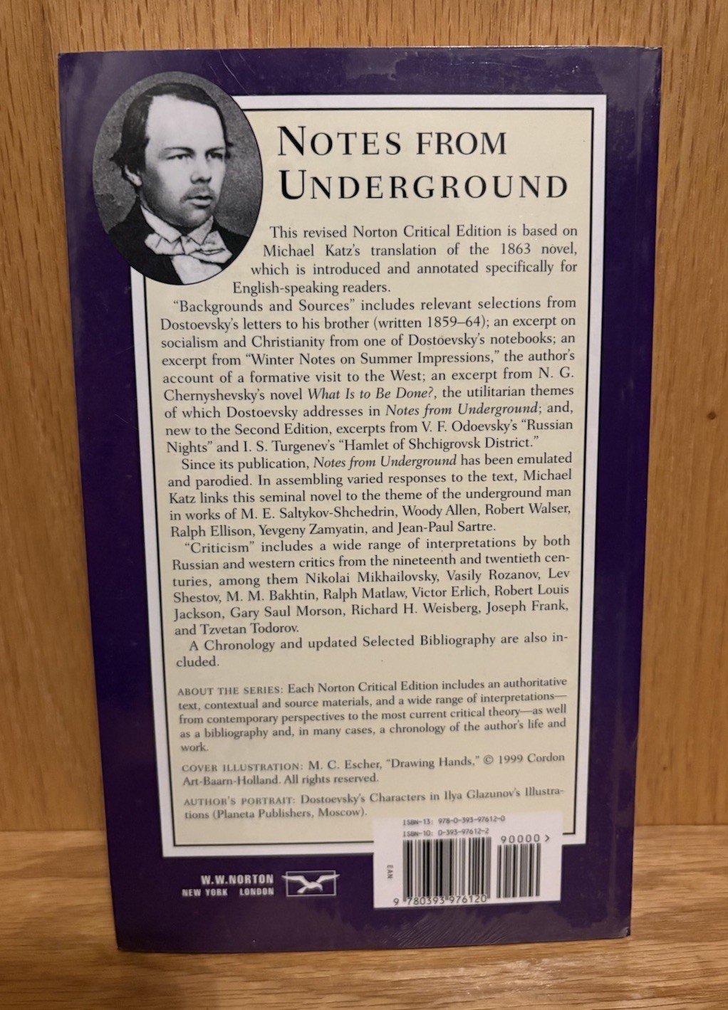 NEW / SHRINK WRAP: Notes from Underground: A Norton Critical Edition Dostoevsky