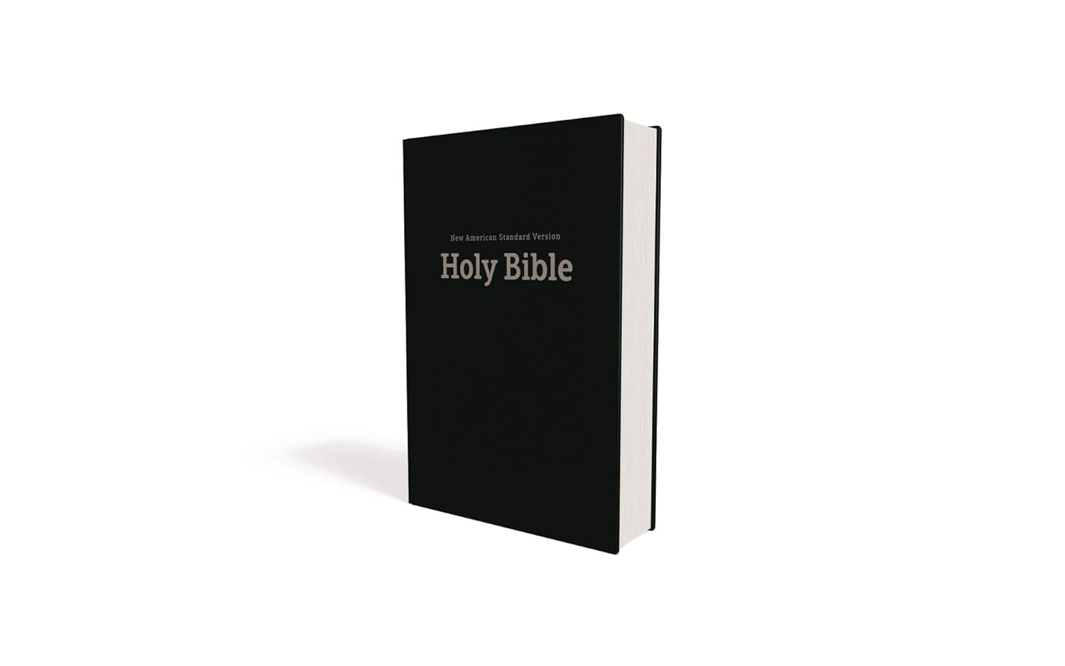 NASB, Church Bible (Pew Bible), Hardcover, Black, 1995 Text, Comfort Print