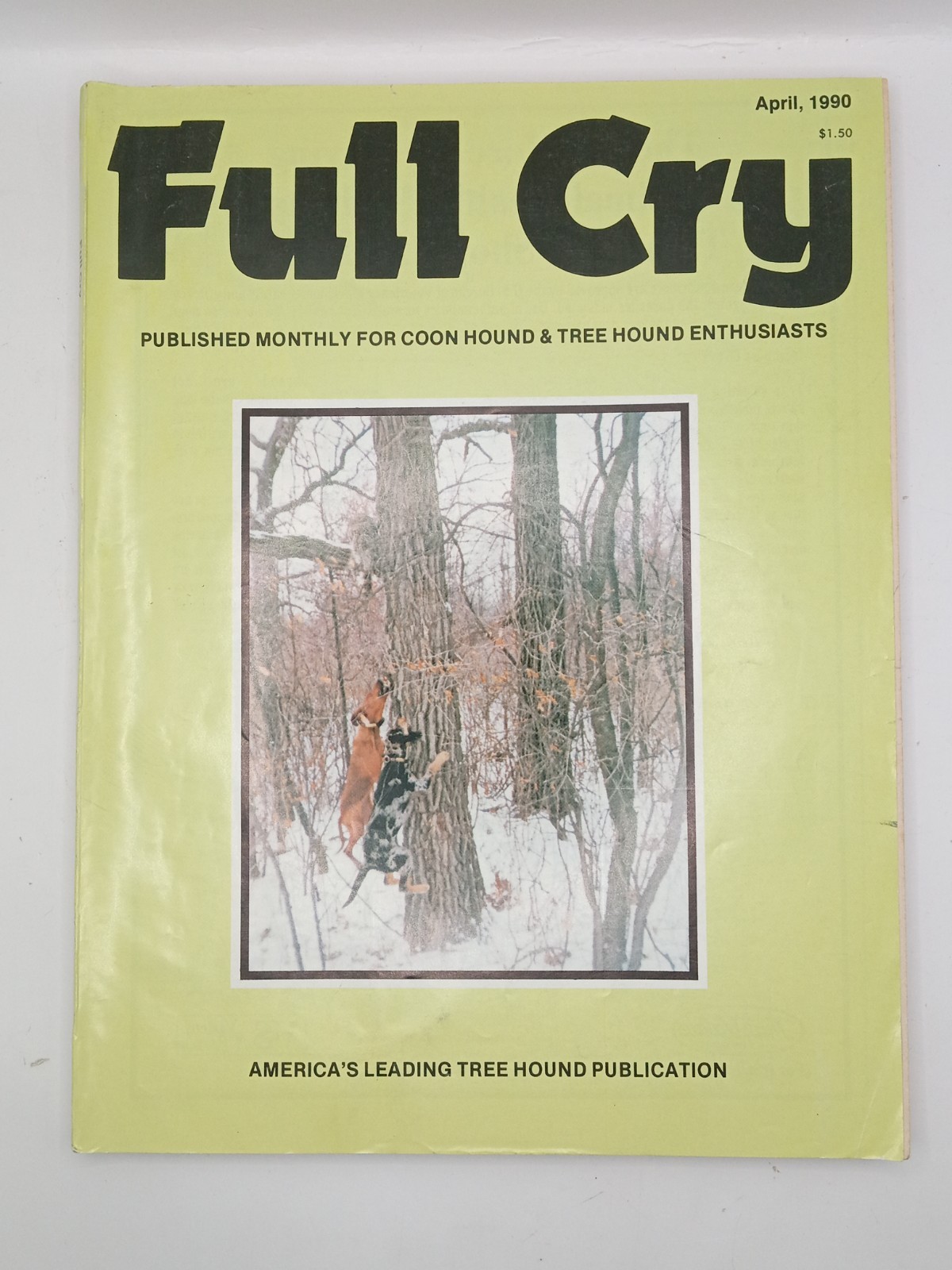 15 Vintage Full Cry Magazine Lot Coon Dog Hunting Journals 1990s