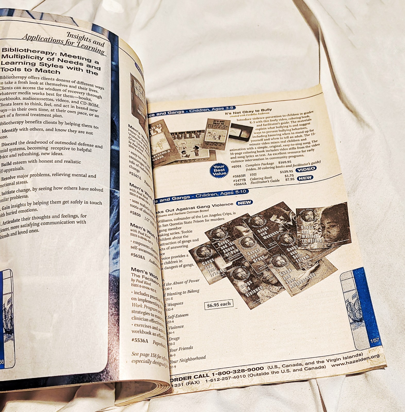 Vintage Hazelden🔴1998 Learning Resource Guide Dean Publishing PB🆓Abuse📬Health