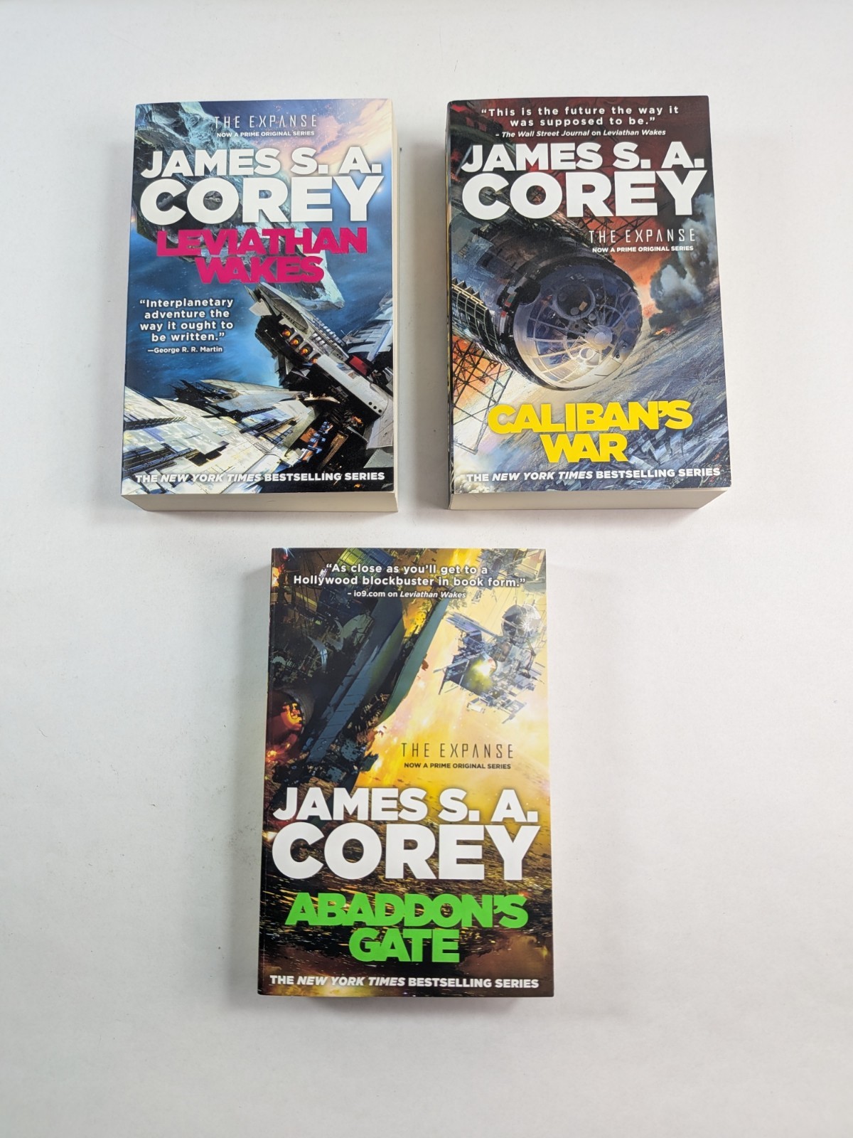 The Expanse Books Box Set 1-3 by James S. A. Corey Paperback 2023 Orbit Slipcase