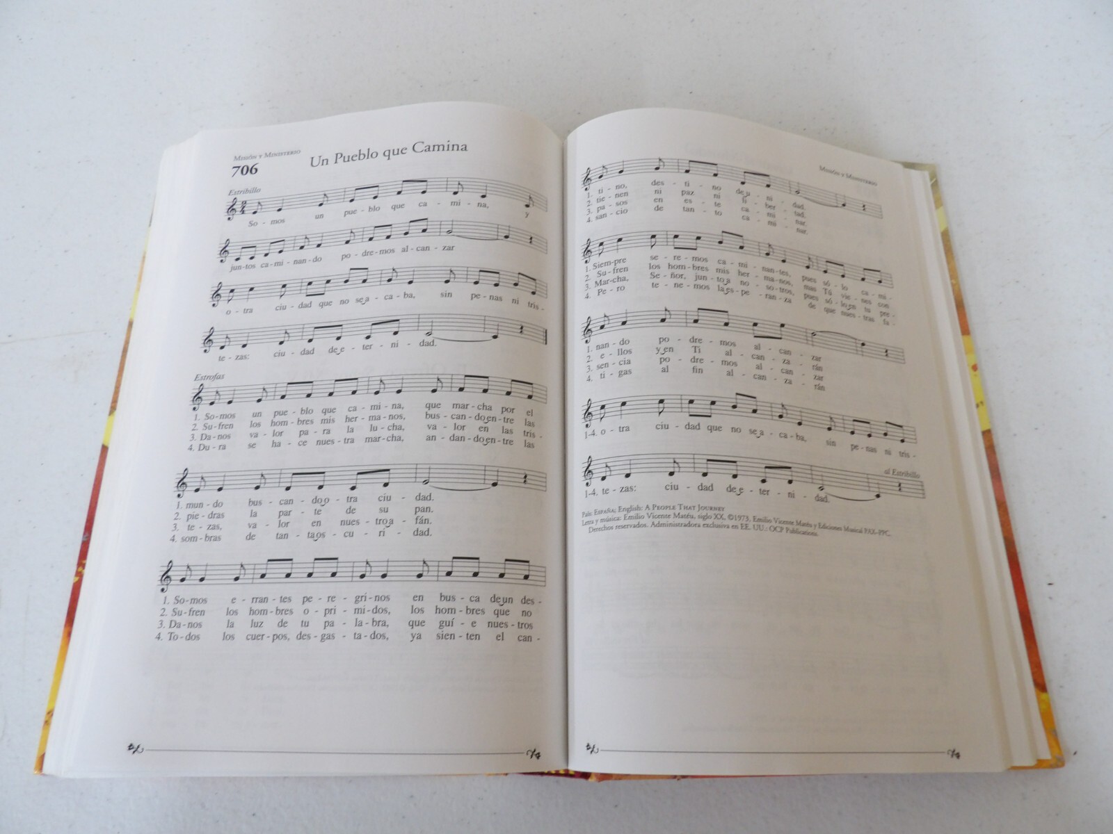 Flor Y Canto: Libro Para La Asamblea, Musica Y Letra Tapa Dura (HARDCOVER)