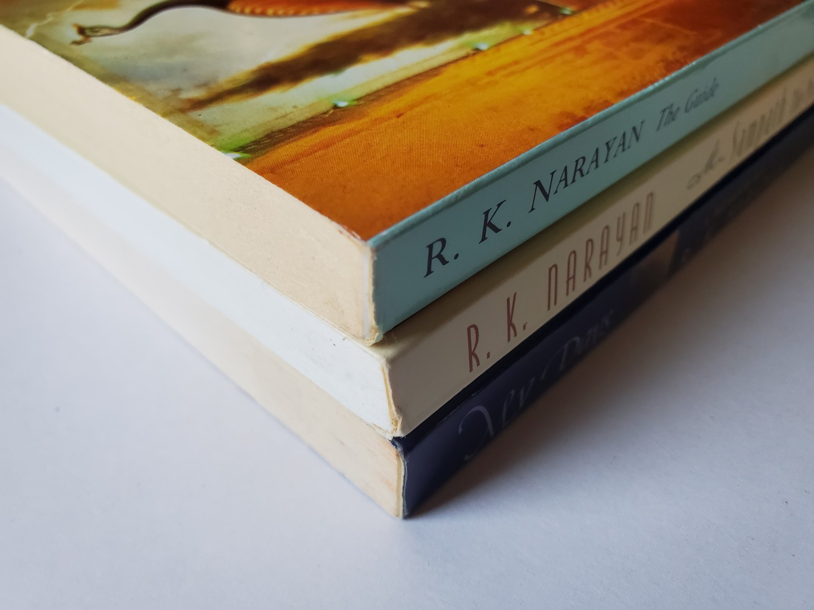 R.K. Narayan Paperback Book Lot My Days Mr. Sampath The Guide