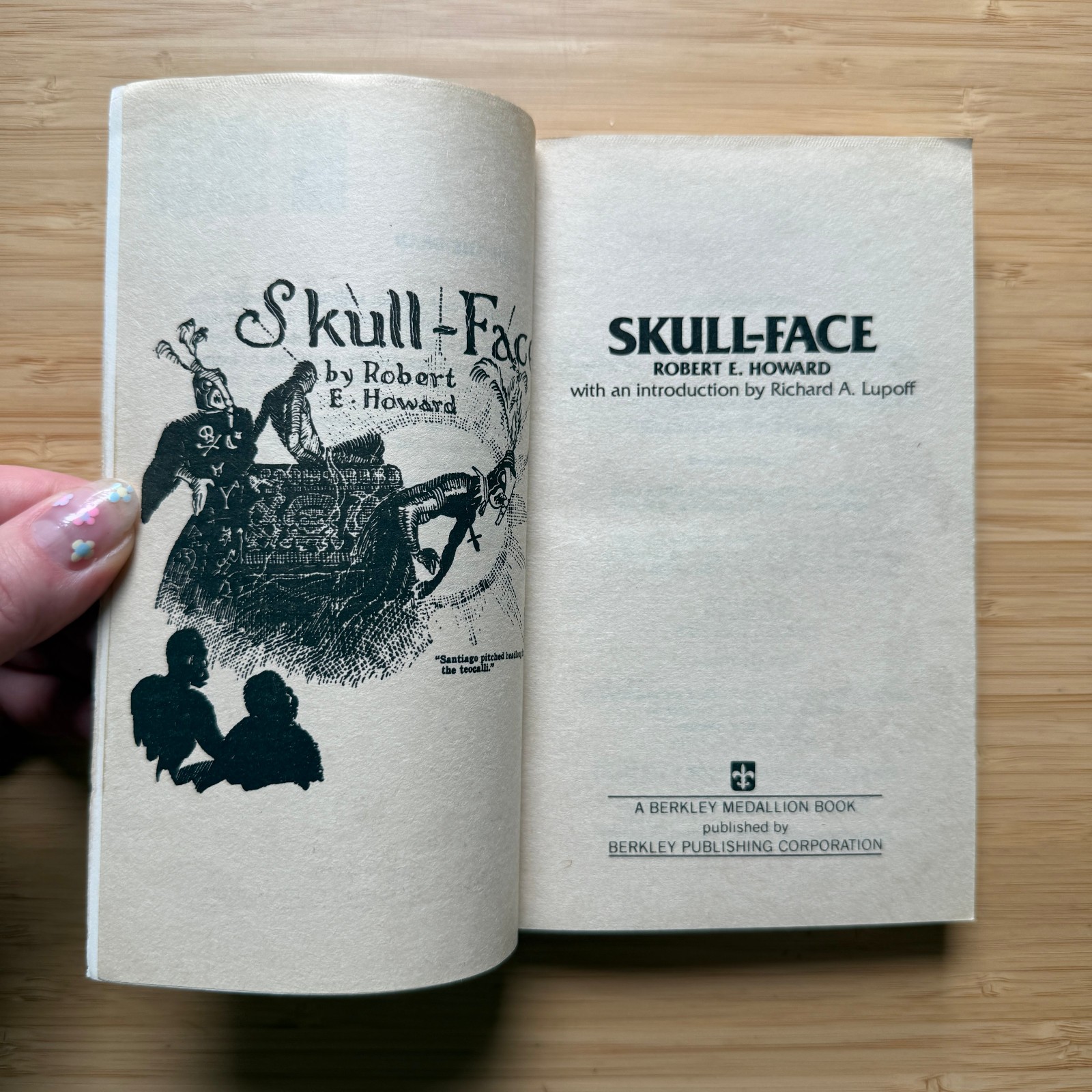 Skull-Face by Robert E. Howard 1978 Berkley PB Vintage Fantasy Horror