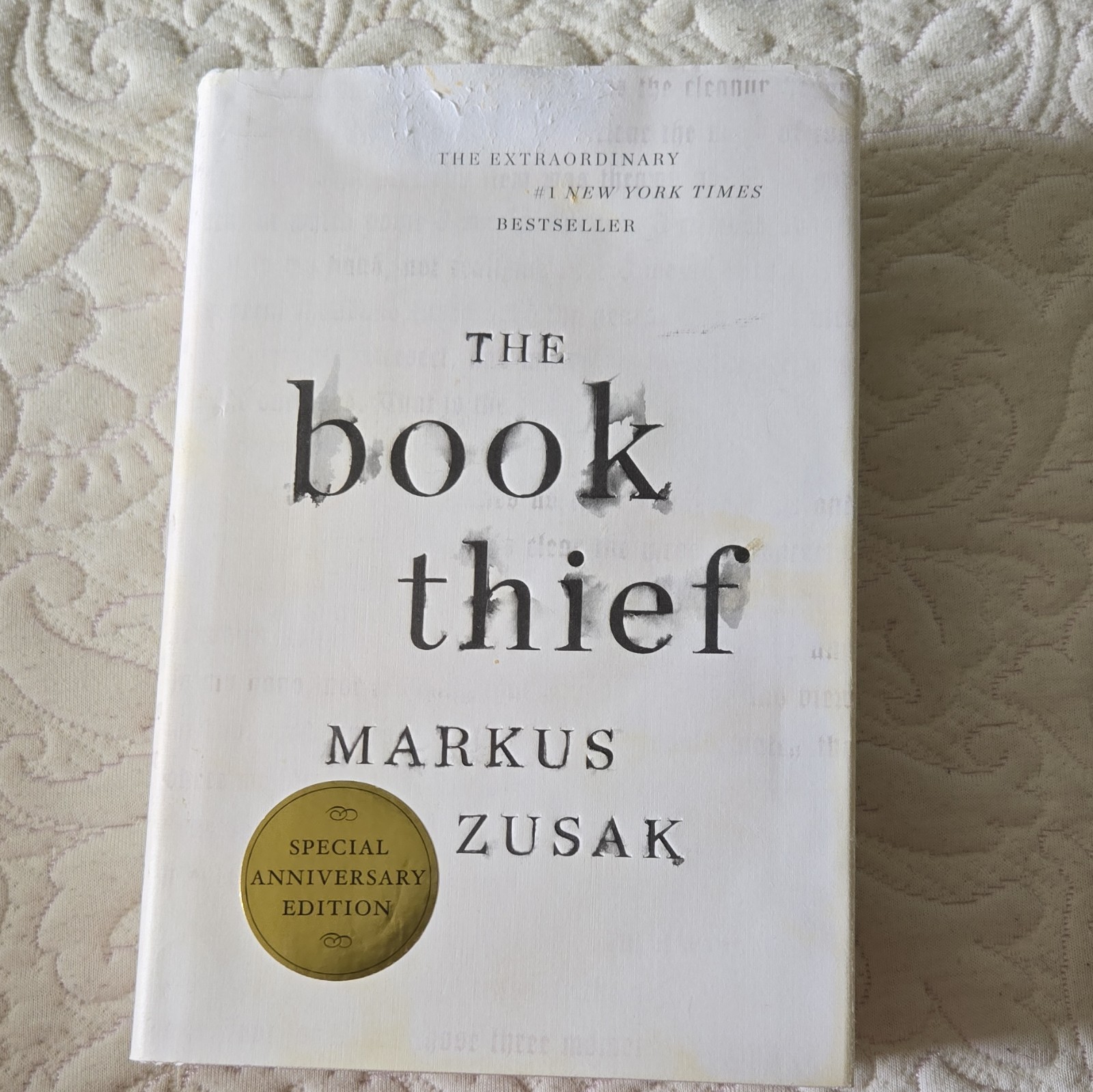 Markus Zusak The Book Thief Anniversary Edition 2016 Hardcover Illus DJ