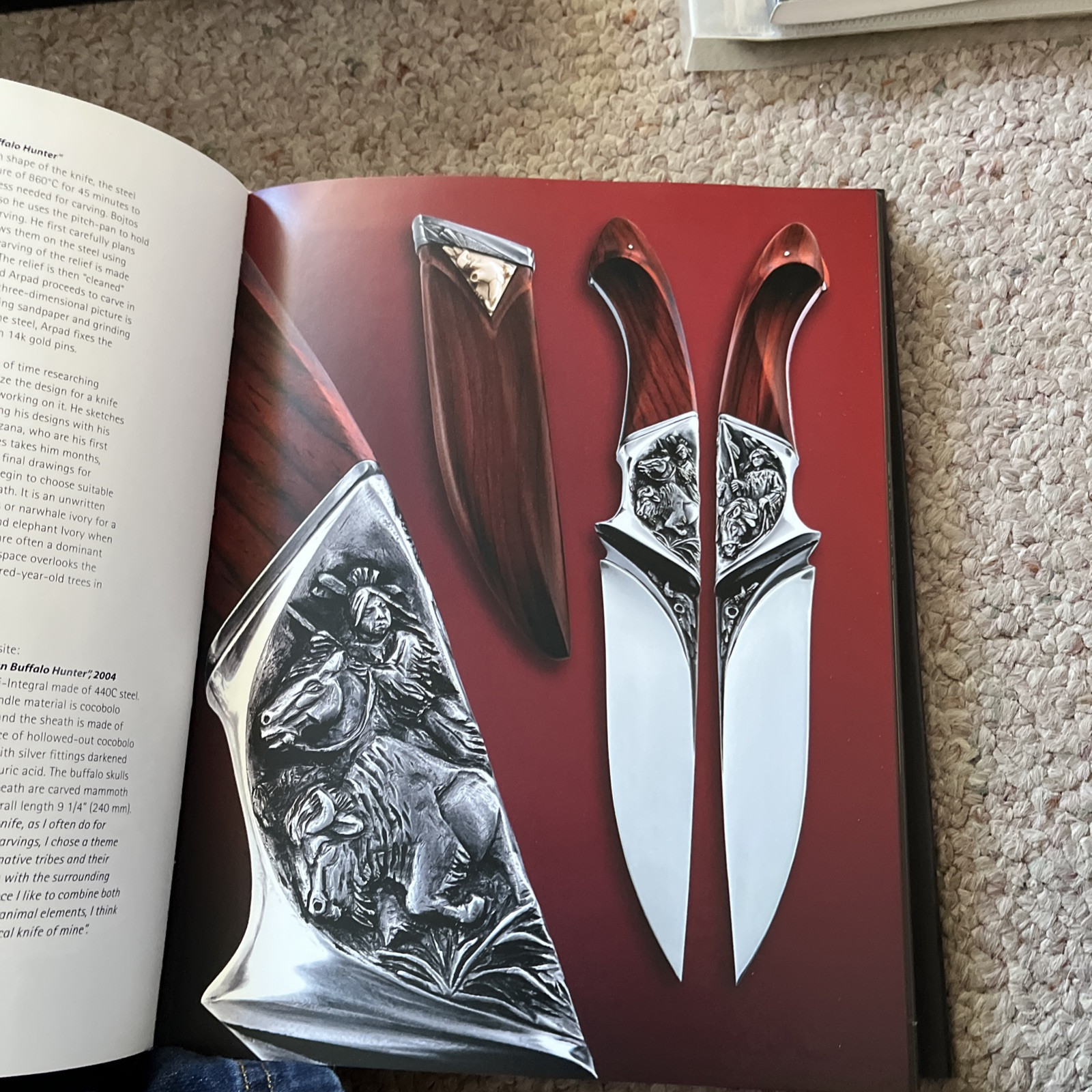 Art and Design in Modern Custom Fixed-Blade Knives Darom knife collector book