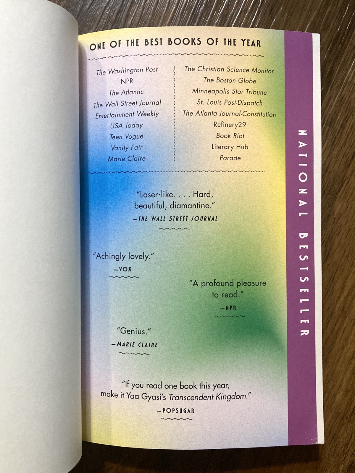 *Signed* Transcendent Kingdom – Yaa Gyasi (author of Homegoing) Trade PB