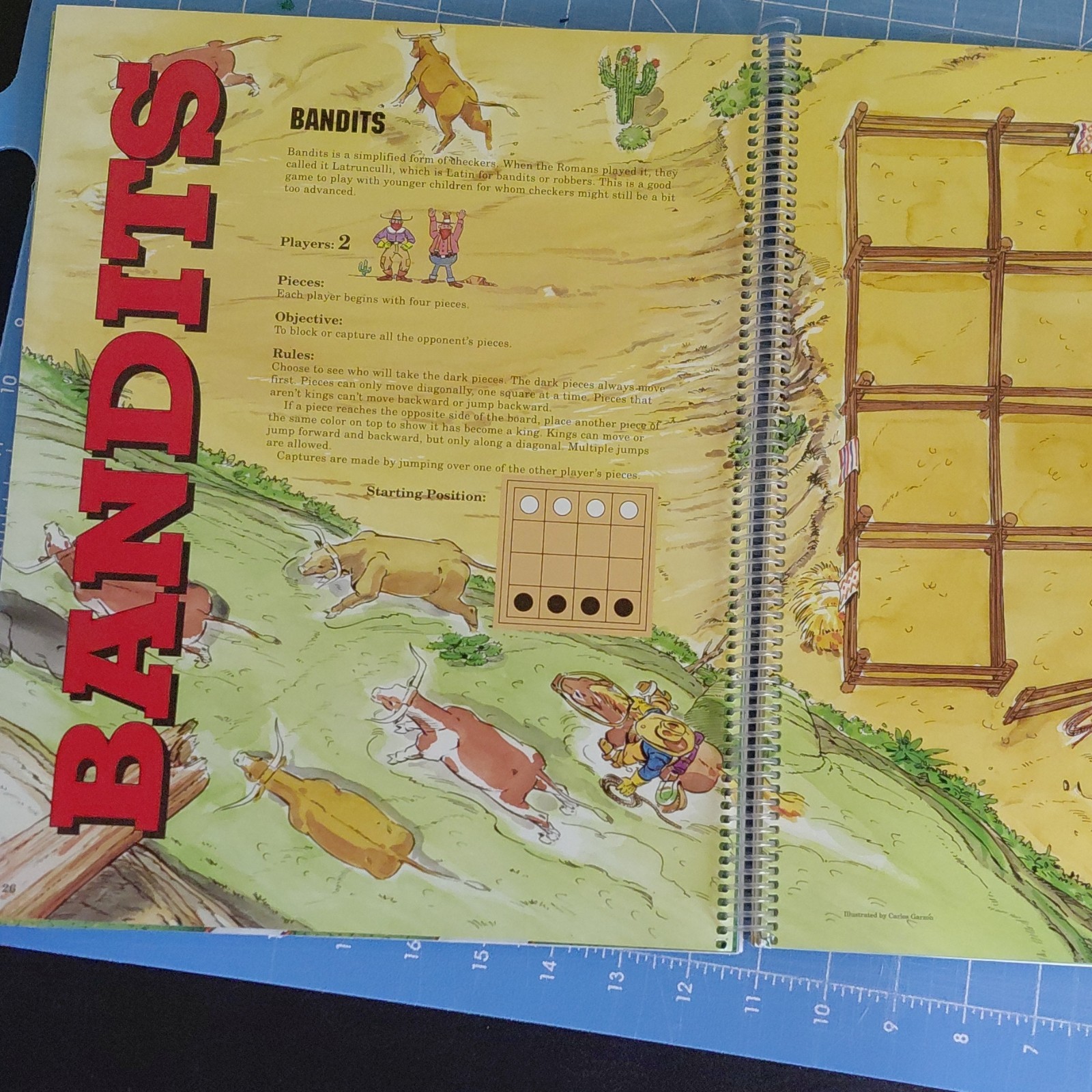 Highlights Best Board Games From Around the World Spiral Bound 1992 Ages 4-8