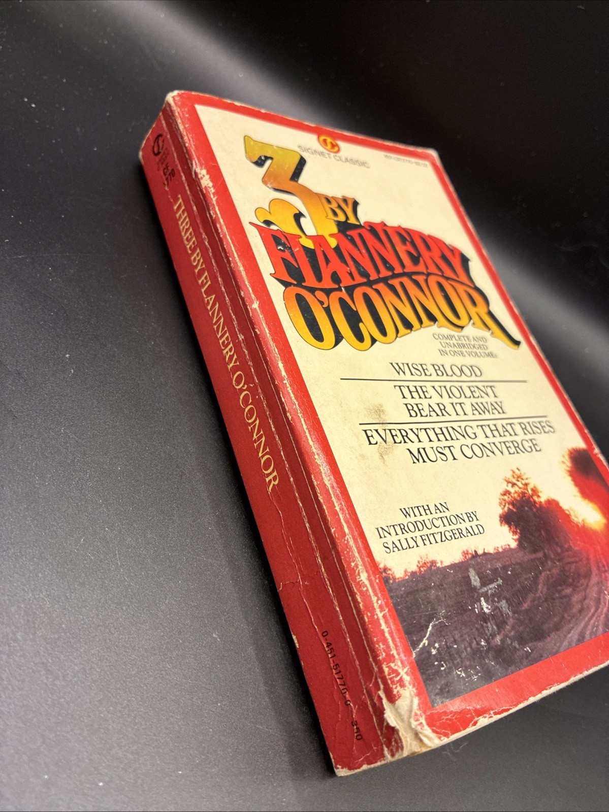 3 BY FLANNERY O’CONNOR vintage 1983 Signet paperback