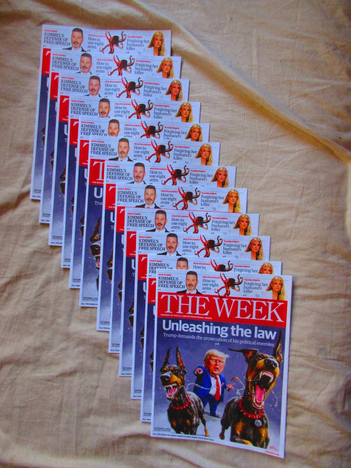 The WEEK magazine / October 3, 2025 edition / New / Unread / Perfect /