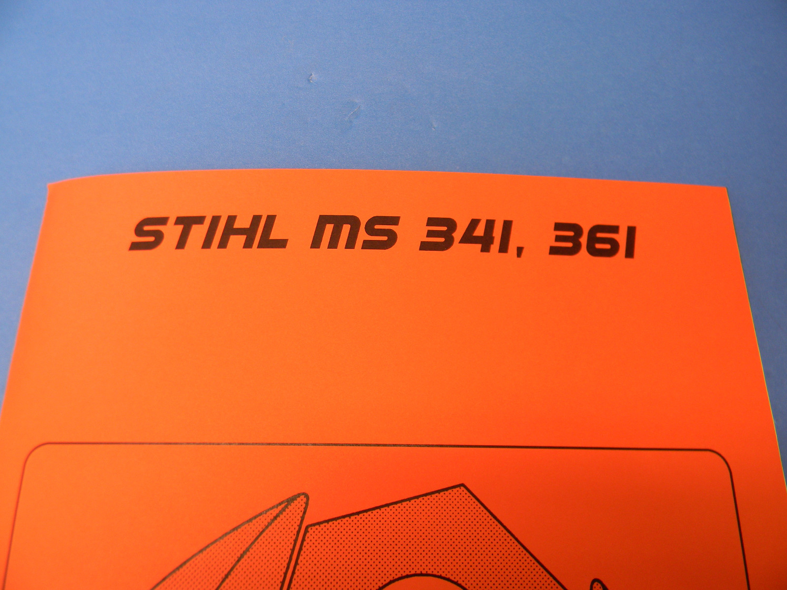 REPAIR SERVICE MANUAL FOR STIHL MS341 MS361 CHAINSAW —— MANUAL 56