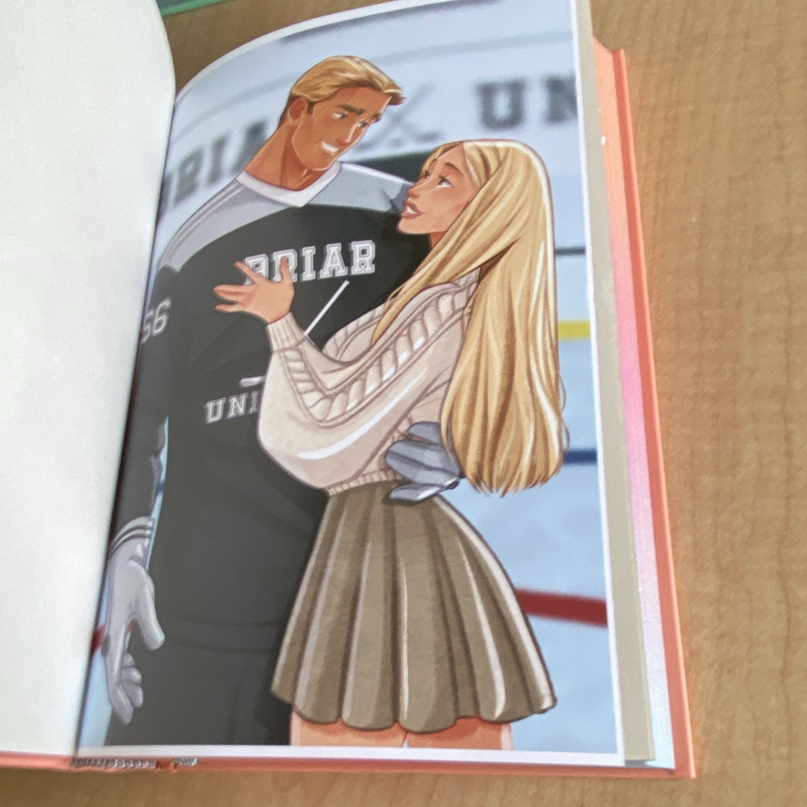 The Score (Off-Campus) by Elle Kennedy, Bloom Books, YA Fiction Novel, HC