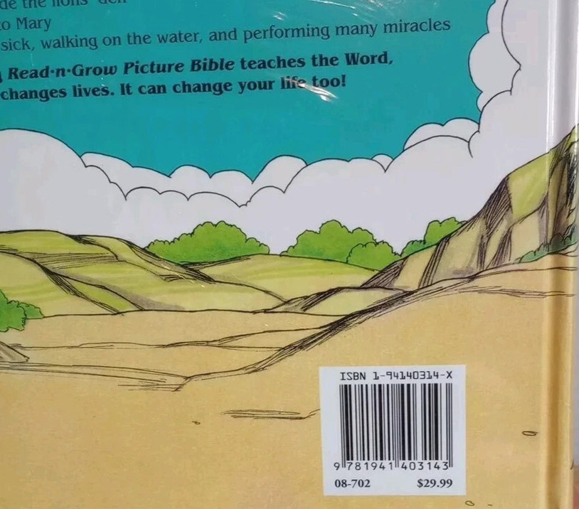 Read-N-Grow Picture Bible: Adventure from Creation to Revelation in 1,872