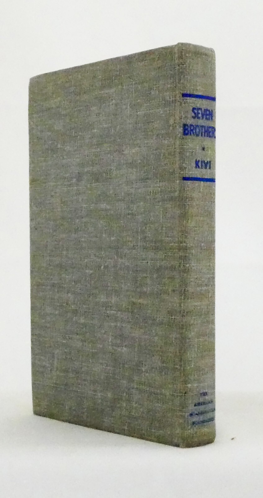 Seven Brothers A Novel by Aleksis Kivi Finnish Literature Hardcover/Dustjacket