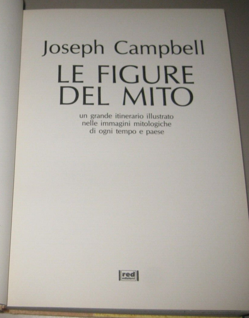 Le Figure del Mito – Joseph Campbell, mythology, 422 illustrations