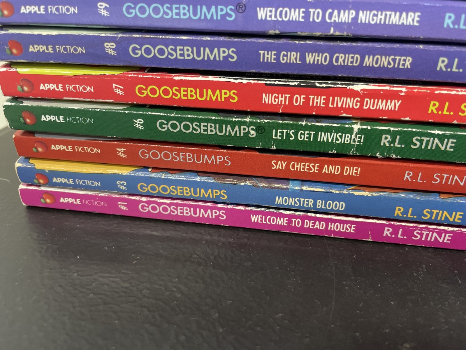 Lot Of 36 Goosebumps Books – 1990s Covers Vintage RL Stine