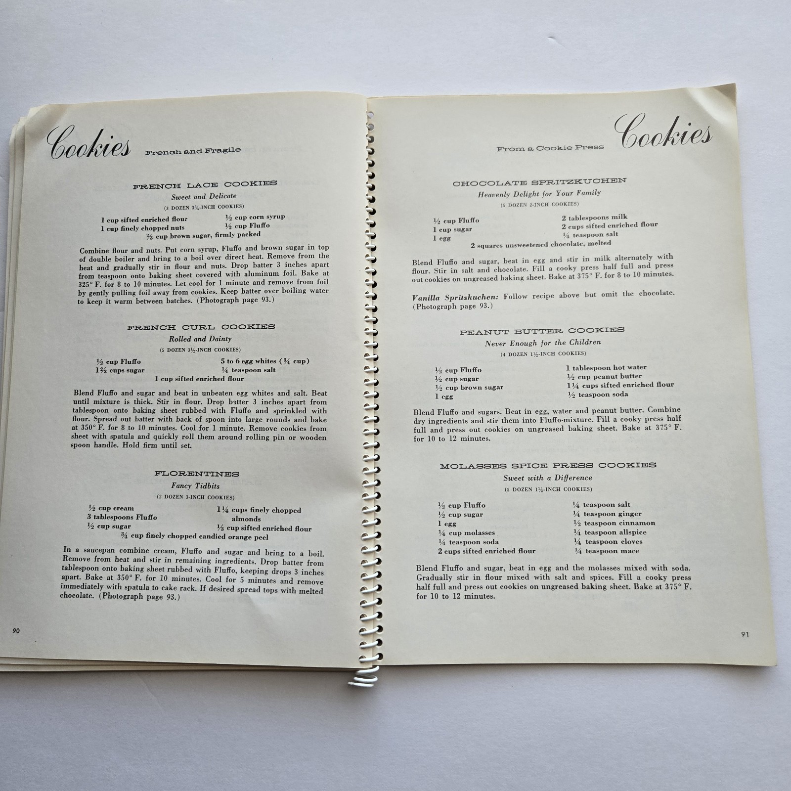 Vintage Creative Cooking Made Easy The Golden Fluffo Cookbook 1956 Spiral Good