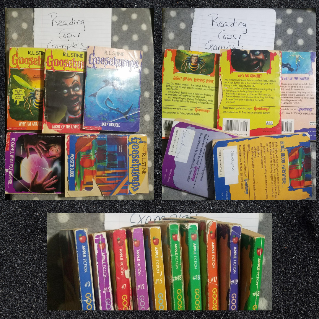 Goosebumps (RL Stine) ~ 1990s Series ~BUILD YOUR OWN LOT ~ Buy More & Save $$!
